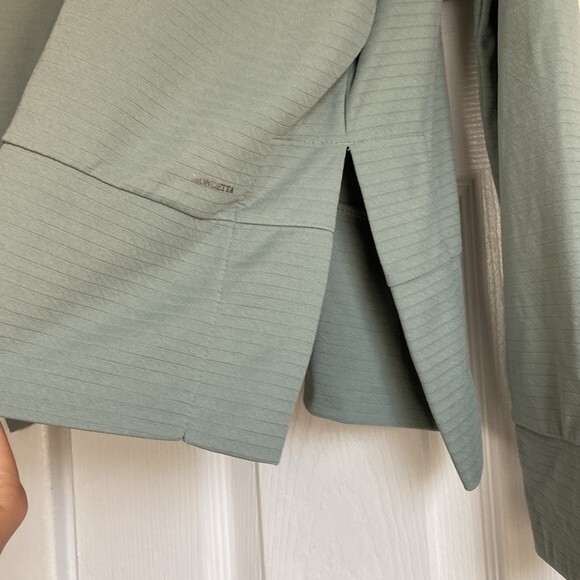 Mondetta light blue athletic lightweight workout exercise hoodie sweatshirt - Picture 4 of 6